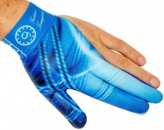 Перчатка для бильярдного кия на левую руку из высококлассной ткани, Longoni — коллекция Gustavo Tor